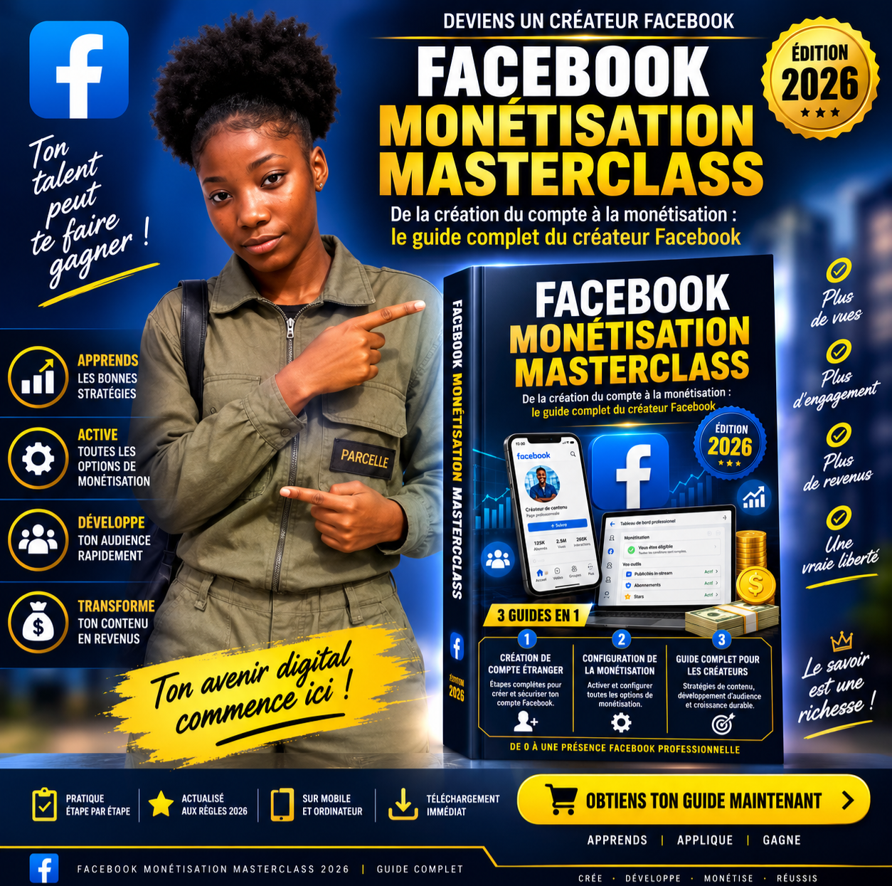 Facebook Monétisation Masterclass