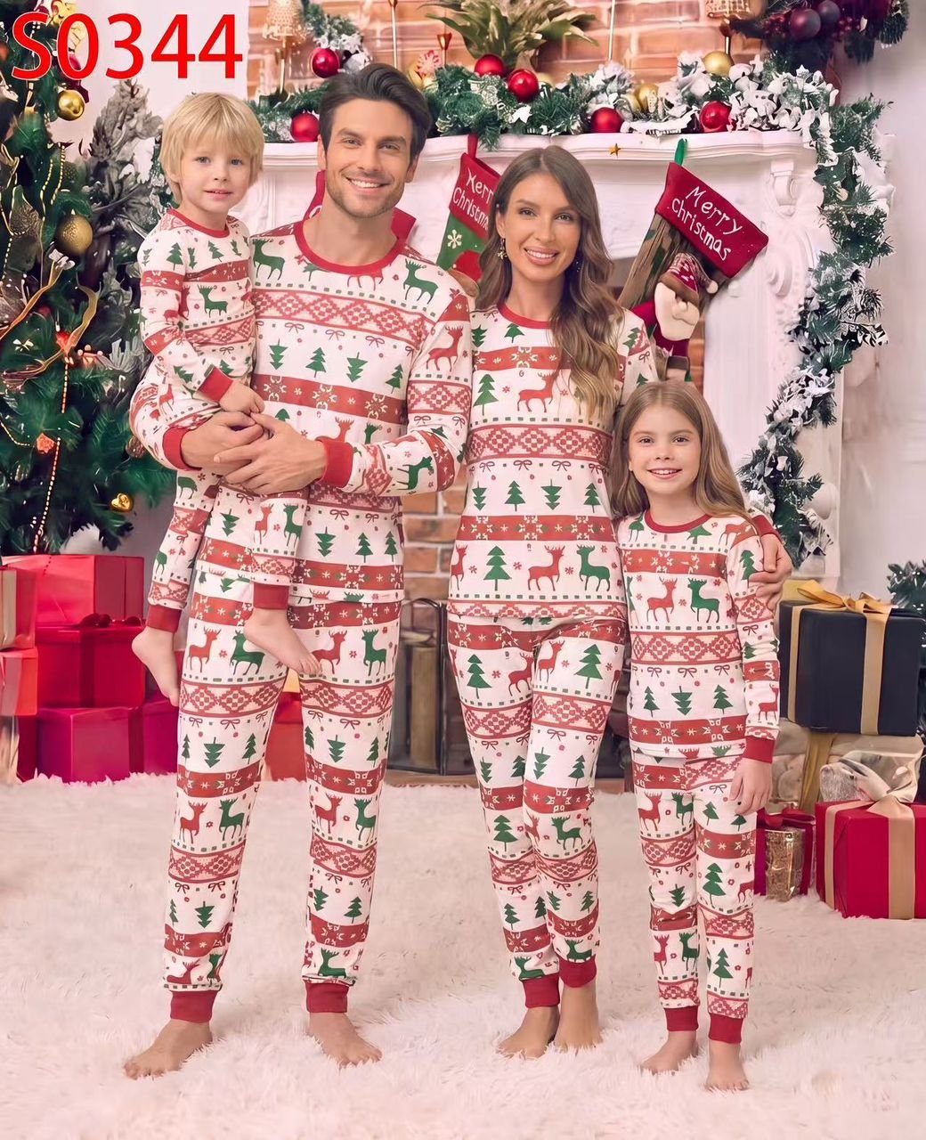 🎄 Pyjama familial de Noël – Collection Décembre — Spécial Pyjama 🎅☃️🎄 sur TokTok
