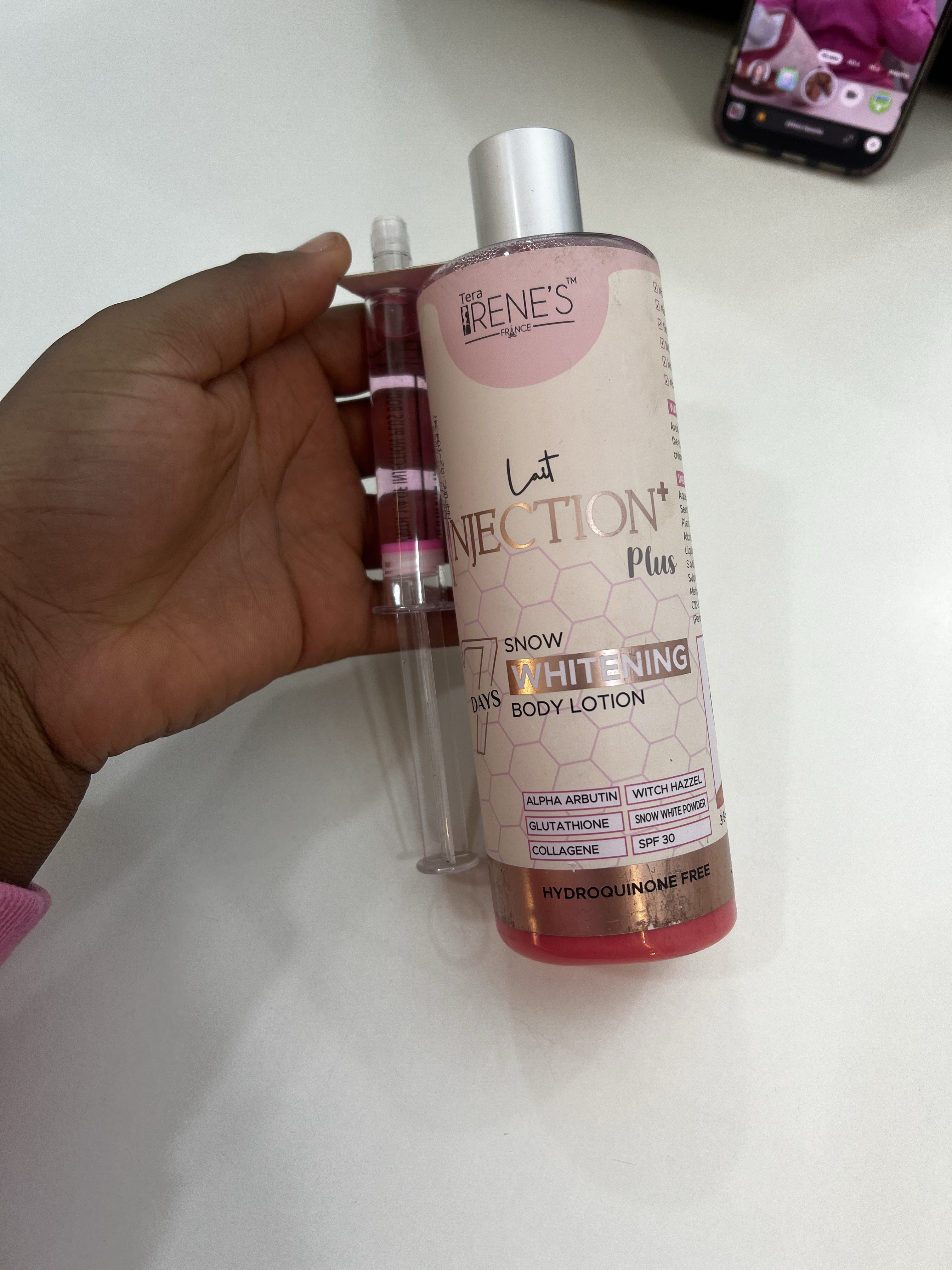 Lait Injection — 🧴 Lotion sur TokTok